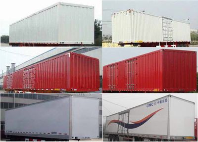 Liangshan Dongyue  CSQ9382XXY Box transport semi-trailer