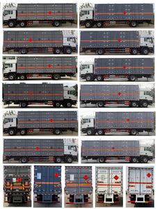 Dali  DLQ5262XRYZZ6 Flammable liquid box transport vehicle