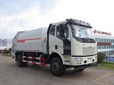 Fulongma  FLM5180ZYSY5K Compressed garbage truck