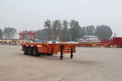 Guangtongda brand automobiles JKQ9402TWY Transport semi-trailer of dangerous goods tank frame