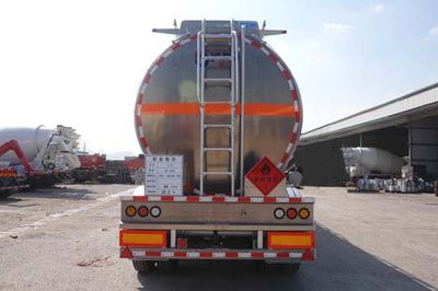 Yunli  LG9404GRY Aluminum alloy flammable liquid tank transport semi-trailer