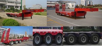 Shengrun  SKW9371TDP Low flatbed semi-trailer