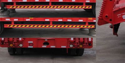 Shengrun  SKW9371TDP Low flatbed semi-trailer