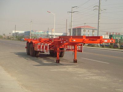 Juwang  ZJW9350TJZG Container transport semi-trailer