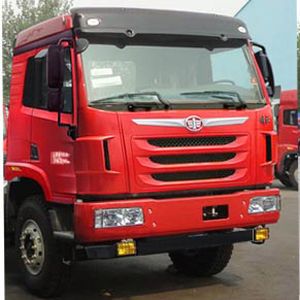 Jiefang Automobile CA3256P2K2T1NE5A801 Flat head natural gas dump truck