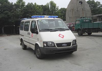 Jiangling Quanshun brand automobiles JX5035XJHZA ambulance