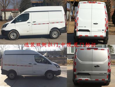 Jiangling Quanshun brand automobiles JX5043XXYTDSL5 Box transport vehicle