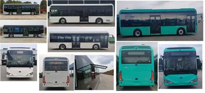 Guotang Automobile SGK6106BEVGK11 Pure electric low entry city buses