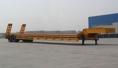 CIMC ZJV9280TD Low flatbed semi-trailer