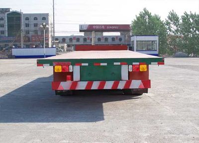 Mengshan  MSC9400TDP Low flatbed semi-trailer