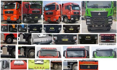 Shandeka brand automobiles ZZ5256ZLJV464HF1 garbage dump truck 