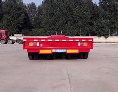 Huayunda brand automobiles FL9402TDP Low flatbed semi-trailer