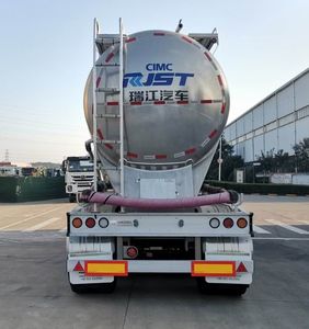 Ruijiang  WL9409GFLE5 Aluminum alloy medium density powder material transportation semi-trailer