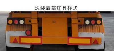 Zhuoyuchang  YCC9400ZZXP Flat dump semi-trailer