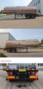 Daiyang  TAG9351GYY Aluminum alloy oil transport semi-trailer