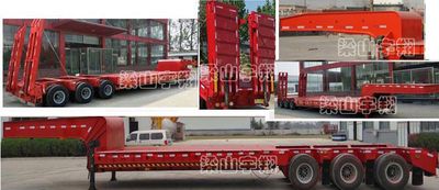 Liangshan Yuxiang  YXM9401TDPXZ Low flatbed semi-trailer