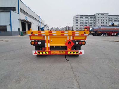 Xinwanrong brand automobiles CWR9400TWY Transport semi-trailer of dangerous goods tank frame