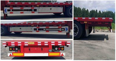 Changxing Automobile CXC9400TDP Low flatbed semi-trailer