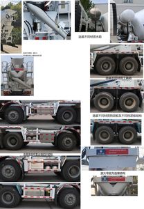 Hongchang Tianma  HCL5317GJBZZN30G67A Concrete mixing transport vehicle