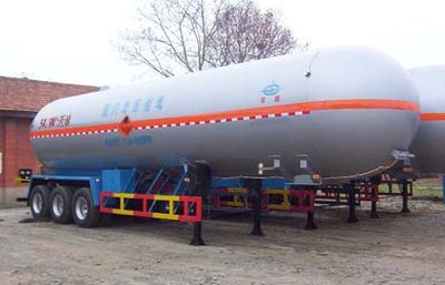 Hongtu  HT9407GYQ1 Semi trailer for liquefied gas transportation