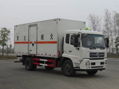 Jiangte brand automobiles JDF5180XFWDFH5 Corrosive goods box transport vehicle