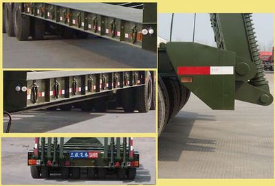 Sanwei  WQY9405TDP Low flatbed semi-trailer