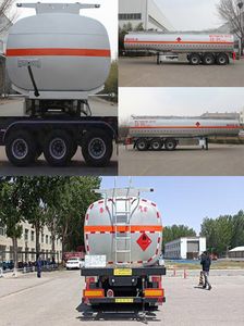 Daiyang  TAG9400GYYQ Oil transport semi-trailer