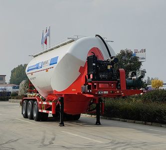 Tonghua  WTY9400GFLLG33 Medium density powder material transportation semi-trailer