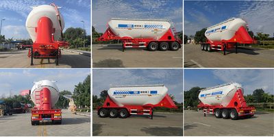 Tonghua  WTY9400GFLLG33 Medium density powder material transportation semi-trailer