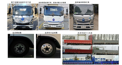 Foton  BJ1045EVJAZ Pure electric freight vehicles