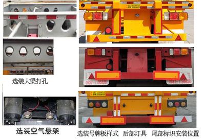 Liangyu  SYF9402TJZ Container transport semi-trailer