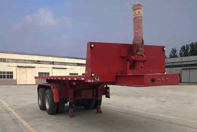 Liangshan Yuxiang  YXM9350ZZXP Flat dump semi-trailer