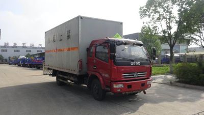 Huatong brand automobiles HCQ5140XRQE5 Flammable gas box transport vehicle