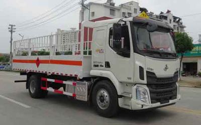 Huatong brand automobiles HCQ5187TQPLZ6 Gas cylinder transport vehicle