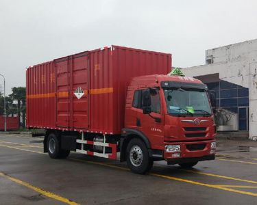 Jiefang Automobile CA5182XZWPK2L5E5A80 Miscellaneous dangerous goods box transport vehicle