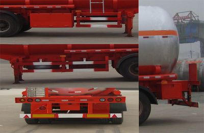 Antong  CHG9403GRY Flammable liquid tank transport semi-trailer