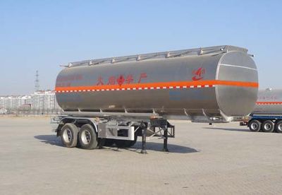 Changhua  HCH9350GYY Aluminum alloy oil transport semi-trailer