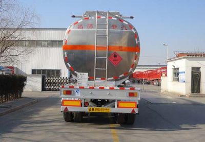 Changhua  HCH9350GYY Aluminum alloy oil transport semi-trailer