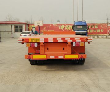 Yunteng  HJM9400TPBE Flat transport semi-trailer