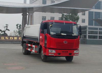 Jiulong ALA5160ZYSC4Compressed garbage truck