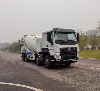 Haowo  ZZ5312GJBV3567Z1BEV Pure electric concrete mixing and transportation vehicle