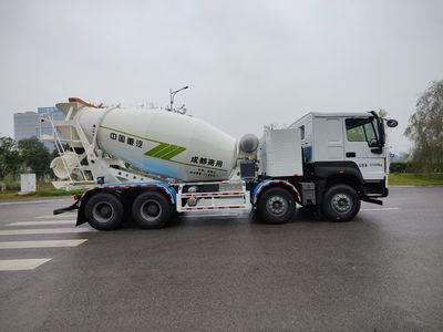 Haowo  ZZ5312GJBV3567Z1BEV Pure electric concrete mixing and transportation vehicle