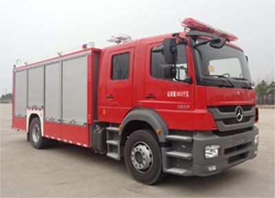 Jinsheng Shield Automobile JDX5120TXFHJ100B Chemical accident rescue fire truck