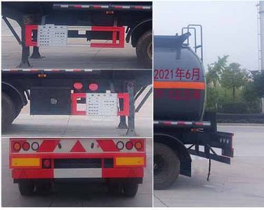 Chufei  CLQ9408GFWB Tank transport semi-trailer for corrosive substances