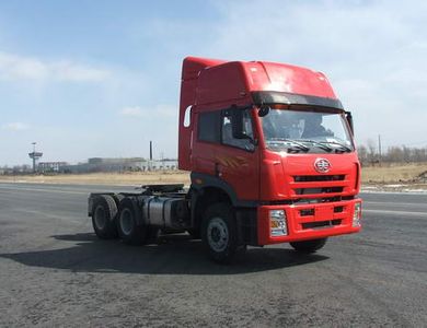 Jiefang Automobile CA4252P21K24T1A3E Flat headed diesel semi-trailer tractor