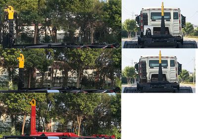 Huatong brand automobiles HCQ5250ZXXZZ6CS detachable container garbage collector 