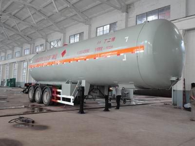 Lu Zheng  ZBR9405GYQ Semi trailer for liquefied gas transportation