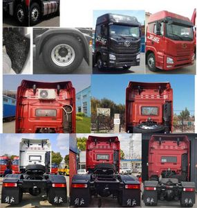 Jiefang Automobile CA4180P26K15E5A80 Flat headed diesel tractor