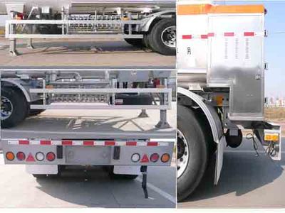 Wufeng  JXY9406GDY6 Low temperature liquid transport semi-trailer