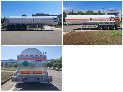 Wufeng  JXY9406GDY6 Low temperature liquid transport semi-trailer